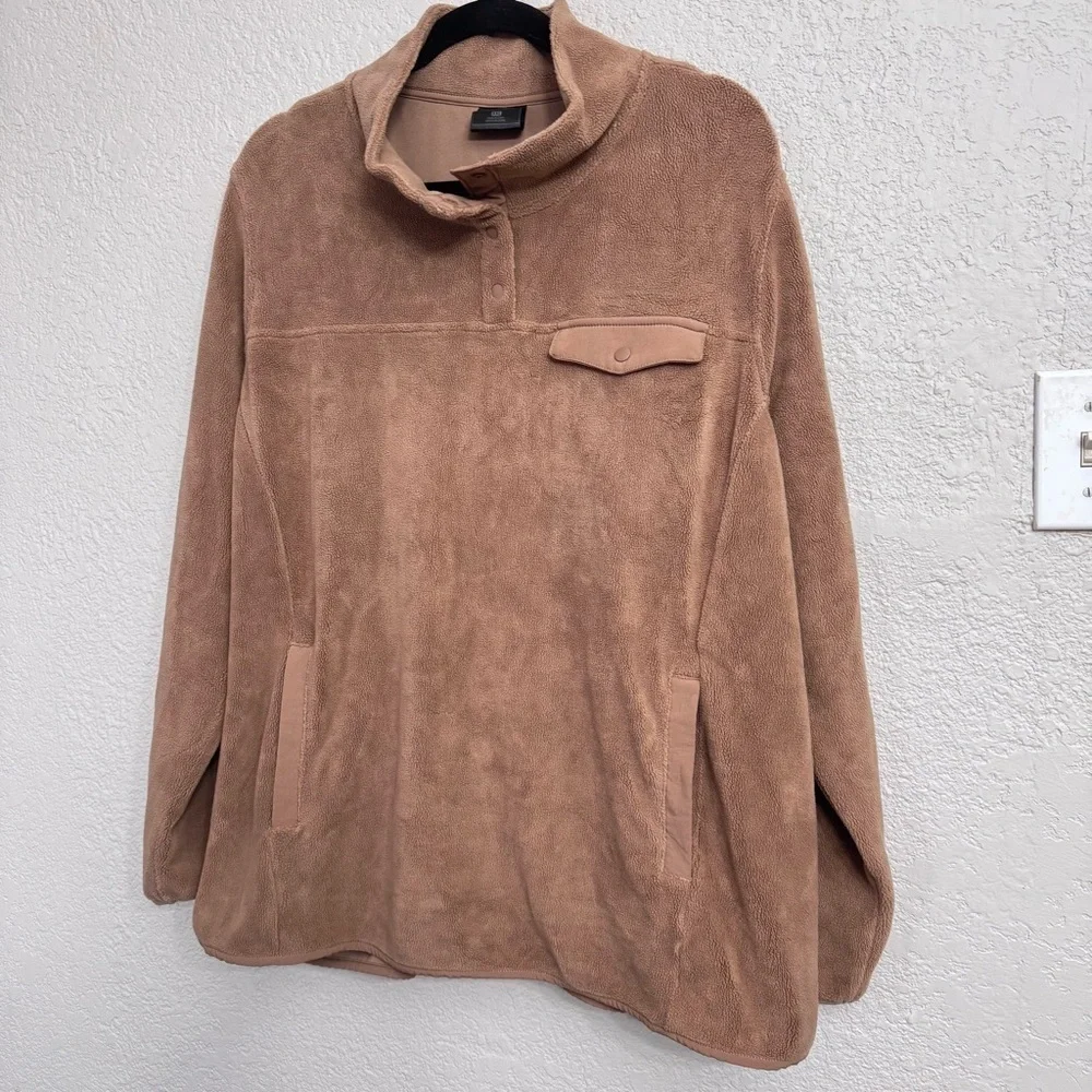 Men’s 32° Heat Brown Pullover Sweater - Size XXL